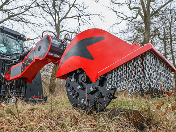 Stubbenfräse Greentec Piranha 10